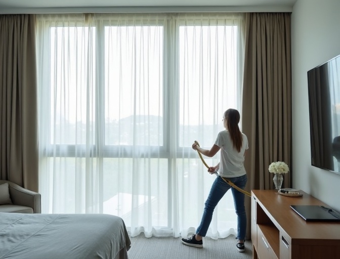 Veresdale Scrub Sheer Curtain Cleaning